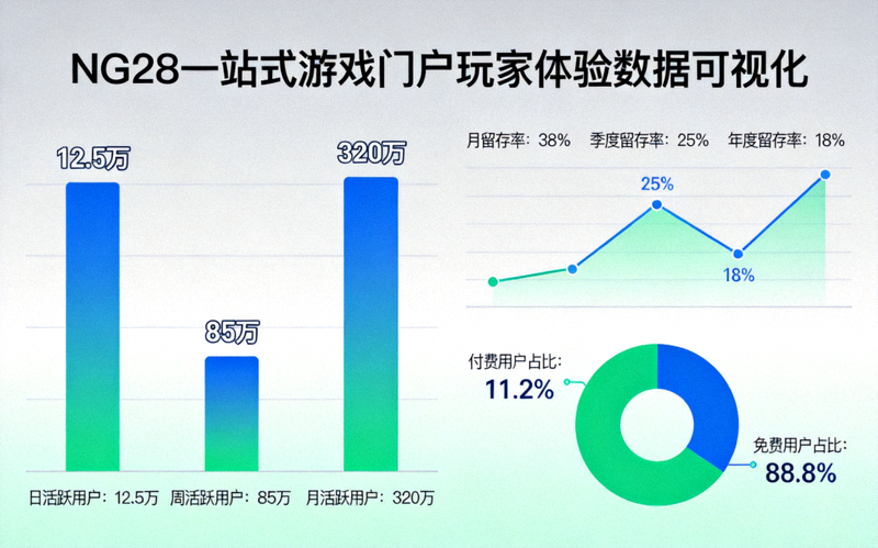 NG28一站式游戏门户玩家体验数据可视化图表