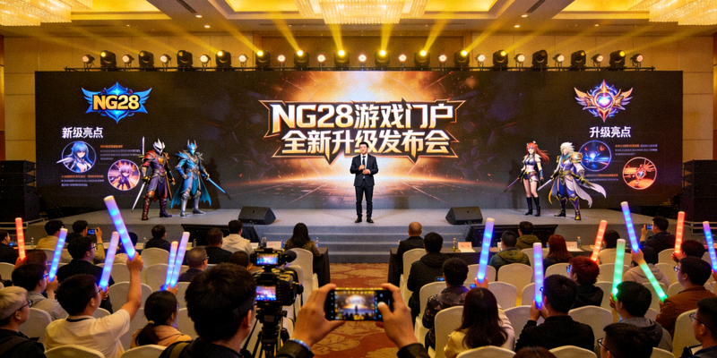 NG28游戏门户全新升级发布会现场盛况